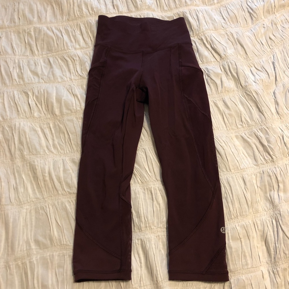 Lululemon crop leggings